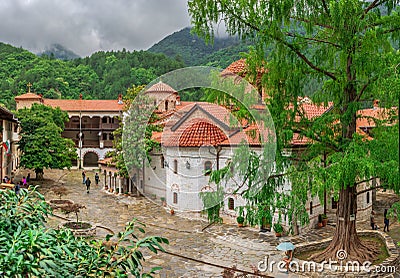 Bachkovo Monastery in Bulgaria Editorial Stock Photo