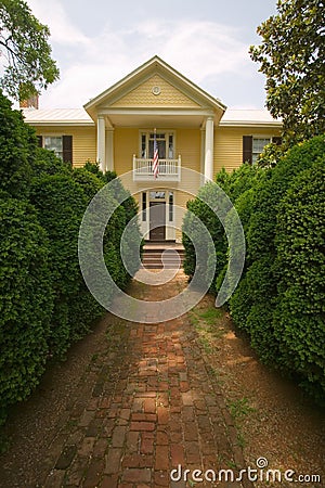 Ash Lawn-Highland Home of President James Monroe, Albemarle County, Virginia Stock Photo