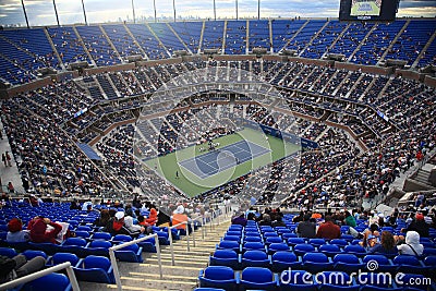 Ashe Stadium - US Open Tennis Editorial Stock Photo