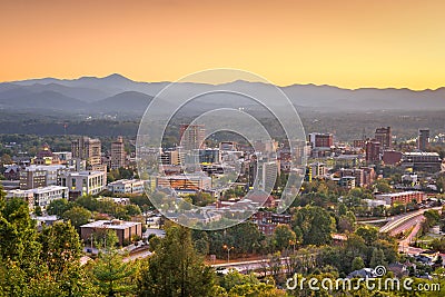 Asheville, North Carolina, USA Stock Photo