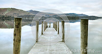 Ashness Jetty Stock Photo