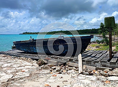 Ashore To Dodge The Storm Editorial Stock Photo