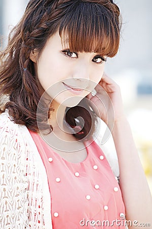 Asia beauty Stock Photo