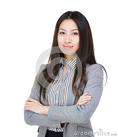 Asia businesswoman Stock Photo