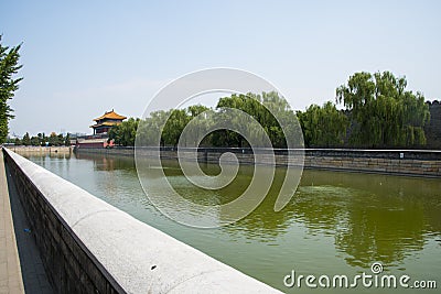 Asia China, Beijing, the Imperial Palace, North Gate Editorial Stock Photo