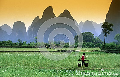 ASIA CHINA GUILIN Editorial Stock Photo