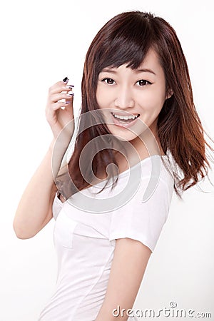 Asia girl Stock Photo