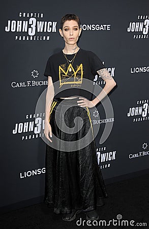 Asia Kate Dillon Editorial Stock Photo