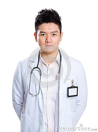 Asia male doctor Stock Photo