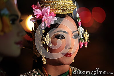 ASIA THAILAND CHIANG THAI DANCE Editorial Stock Photo