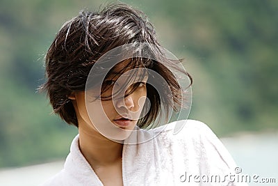 Asian beauty Stock Photo