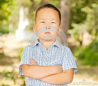 Asian boy 6 years Stock Photo