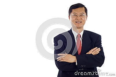 Asian Business Man Stock Photo