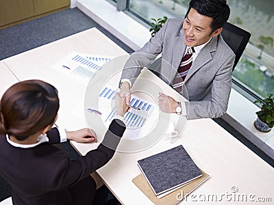 Asian business people Stock Photo