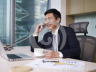 Asian businessman Stock Photo