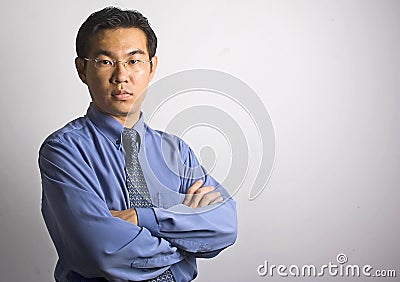 Asian Businessman Stock Photo