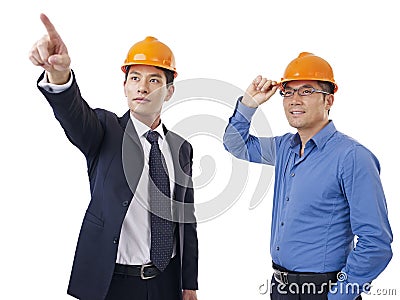 Asian businessmen Stock Photo