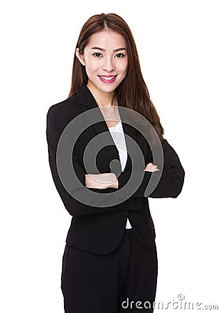 Asian businesswoman portrait Stock Photo