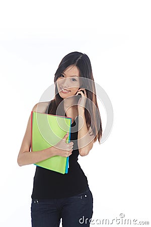 Asian Career Woman Stock Photo