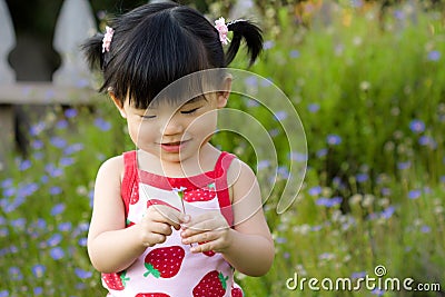 Asian child Stock Photo