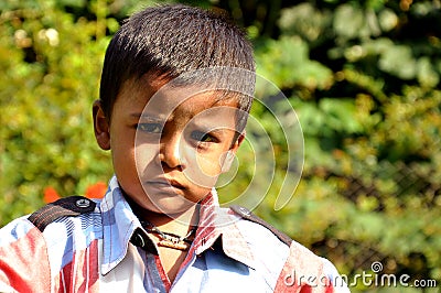 indian child Editorial Stock Photo