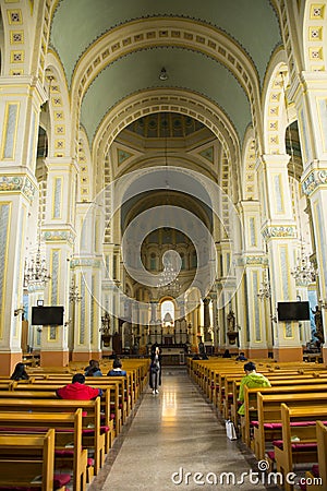 Asian China, Tianjin, Xikai church, Editorial Stock Photo