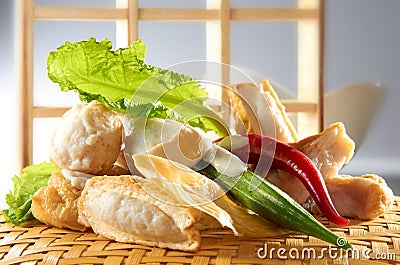 Asian Chinese Cuisine Stock Photo