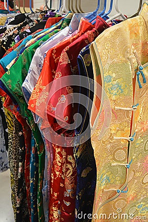 Asian Clothing Stock Photo