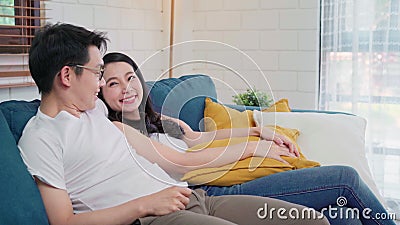 Asian couple sweet home video!