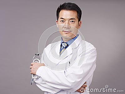 Asian doctor Stock Photo