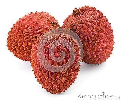 Asian fruit lichi Stock Photo