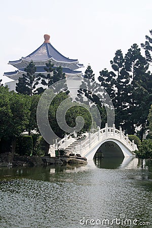 Asian garden Stock Photo