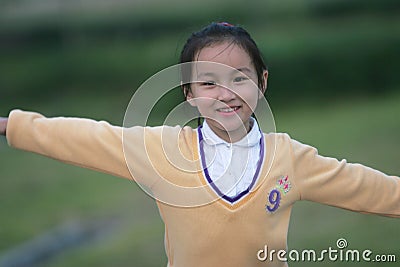 Asian girl Stock Photo