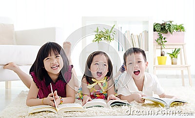 Asian kids Stock Photo