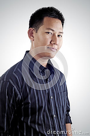 Asian male portrait Stock Photo