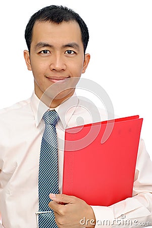 Asian mature business man Stock Photo
