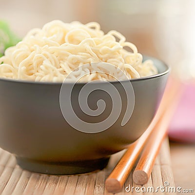 Asian noodles Stock Photo