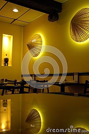 Asian Restaurant Stock Photo