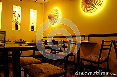 Asian restaurant Stock Photo