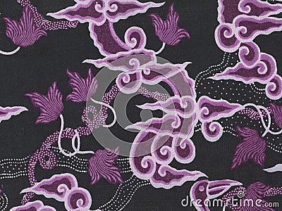 Asian style pattern. Stock Photo