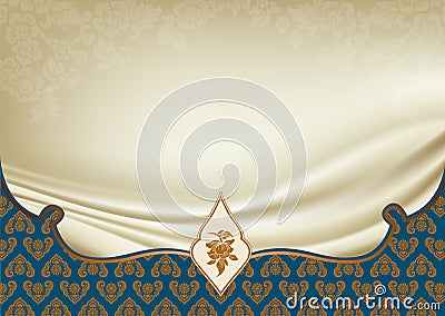 Asian traditional art Design Vector, Thai traditional design Vector Illustration