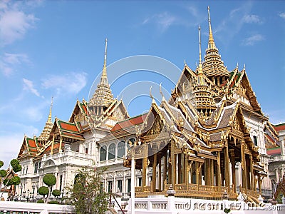 Asian Travel The Thai Temple Stock Photo