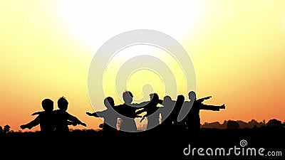 Asian village children Stock Photo