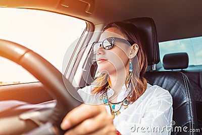 Asian Lady Driving 89