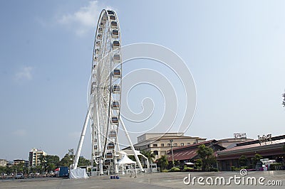 Asiatique The Riverfront in Bangkok city Editorial Stock Photo