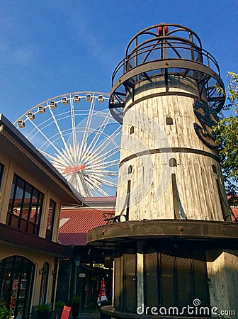 Asiatique the riverfront Editorial Stock Photo