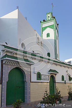 MosquÃ©e Moulay Driss in Asilah Editorial Stock Photo