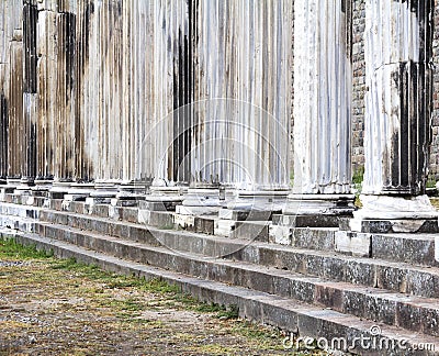 Asklepion of Pergamum Stock Photo