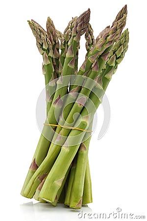 Asparagus Bundles Stock Photo