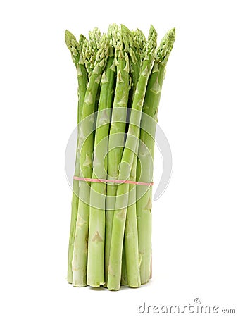 Asparagus Bundles Stock Photo